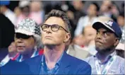  ?? Carolyn Kaster Associated Press ?? FOR HOLLYWOOD types like actor Tim Daly, both the Republican and Democratic convention­s were a chance to push for funding for arts education.