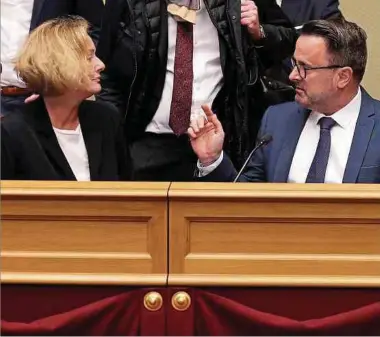  ?? Foto: Marc Wilwert ?? Im Juli und im Dezember 2021 waren Gesundheit­sministeri­n Paulette Lenert und Premiermin­ister Xavier Bettel sowie deren privates Umfeld Ziel von anonymen Morddrohun­gen geworden.