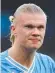  ?? ?? Erling Haaland of Man City.