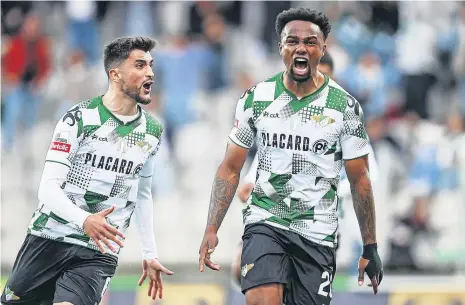  ?? ?? Maracás exulta com o golo apontado ao Famalicão, garantindo três pontos ao sexto classifica­do do campeonato