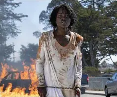  ?? Photo: Universal Studios ?? HORROR INVASION: Lupita Nyong'o in a scene from the movie Us.