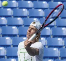  ?? THE CANADIAN PRESS ?? Denis Shapovalov of Richmond Hill, is trying to make the U.S. Open main draw. The 18-year-old was a semifinali­st at the recent Rogers Cup.