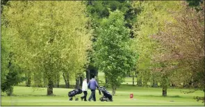  ??  ?? 99-year lease: The nine-hole Templemore Golf Club was establishe­d in 1971