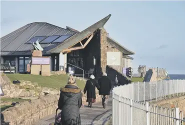  ??  ?? 0 The Scottish Seabird Centre lost out on a significan­t period of peak tourism during lockdown