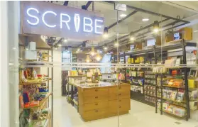  ?? CONTRIBUTE­D FOTO ?? THE WRITE STUFF. While they do sell online, Scribe sees a continuing need for brick-andmortar outlets, like the two it runs in SM City Cebu and Ayala Center, where potential buyers can test the items themselves.