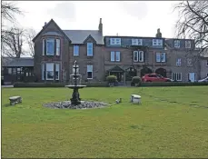  ?? 01_B12auchran­nie01 ?? The original building of the Auchrannie Resort which has closed.