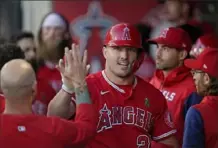  ?? Ashley Landis/Associated Press ?? At last, Mike Trout may have some help in Anaheim.