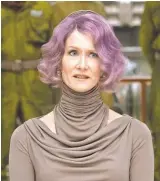  ?? DAVID JAMES ?? Vice Admiral Amilyn Holdo’s ( Laura Dern) debut is anything but low- key as she takes the reins of the Resistance in “Star Wars: The Last Jedi.”