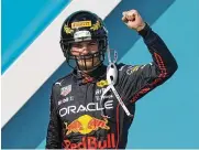  ?? LYNNE SLADKY / ASSOCIATED PRESS ?? When Max Verstappen’s (pictured) car has not failed him, he has managed to get the better of Charles Leclerc, a rival of his since the days they drove go-karts as youngsters.