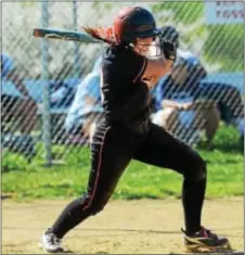  ??  ?? Pennsbury’s Mackenzie Obert is headed to Hartford University to continue her education and softball career.