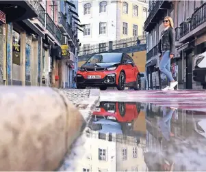  ?? FOTO: BMW ?? Stromer aus Bayern: Der BMW i3 leistet zwischen 125 kW/170 PS und 135 kW/183 PS.