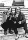  ??  ?? Insieme Dario Argento con Asia ragazzina. Ha un’altra figlia, Fiore