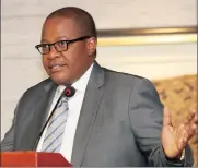  ?? Picture: SIMPHIWE MBOKAZI ?? STANDING FIRM: Brian Molefe has said there is no cloud hanging over his head.