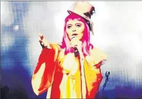  ?? INSTAGRAM. ?? Madonna se vistió de payaso, en su concierto de Melbourne