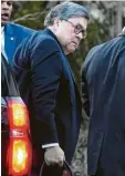  ?? Foto: dpa ?? US-Justizmini­ster schlechte Laune.
William
Barr hat