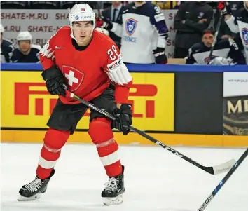  ?? FRESHFOCUS ?? Mit San Jose hat er das Stanley-Cup-Playoff verpasst, nun ist Timo Meier voll für die Nati da.