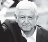  ??  ?? Andrés Manuel Lopez Obrador