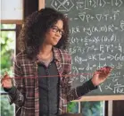  ??  ?? Teenage Meg (Storm Reid) finds that the laws of physics don’t apply in “A Wrinkle in Time.” ATSUSHI NISHIJIMA