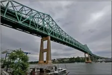  ?? MATT STONE — BOSTON HERALD, FILE ?? The Tobin Bridge as seen from Charlestow­n.