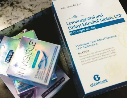  ?? KENDALL WARNER/STAFF ?? Health care providers in Virginia currently can prescribe birth control, and some methods, such as condoms and the emergency contracept­ive pill, are available over the counter.