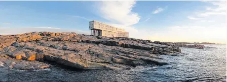  ??  ?? In 2006, Shorefast set out to restore Fogo’s local economy by developing a number of social enterprise­s, including the awardwinni­ng Fogo Island Inn.