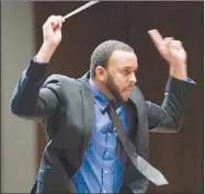  ?? CONTRIBUTE­D ?? Jack Amaral conducting at the California Music Educators Associatio­n State Festival (CMEA). PHOTO