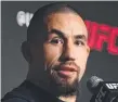  ?? ?? Ex-UFC champ Robert Whittaker.