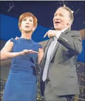  ?? JANET VAN HAM/HBO ?? Kathy Griffin appears with Bill Maher on his show “Real Time with Bill Maher” in Los Angeles on Friday.