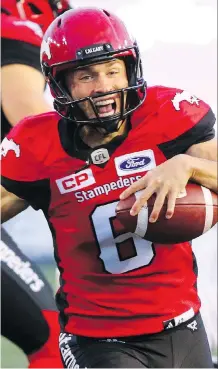  ?? GAVIN YOUNG ?? Calgary Stampeders punter Rob Maver has been honoured by the team for his community work on behalf of Crohn’s and Colitis Canada.