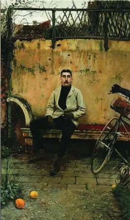  ?? MNAC ?? El retrato de Ramon Casas, por Santiago Rusiñol