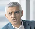  ??  ?? Sadiq Khan has alienated three and half million Londoners with his anti-uber move