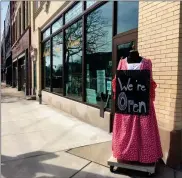  ?? PHOTO PROVIDED ?? The Marshall County Historical Society, Museum and Crossroads Center reopened to the public on Tuesday, April 6.