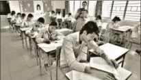  ?? SANJEEV VERMA/HT ?? The new evaluation system must cater to hybrid learning and integrate inhouse exams with additional parameters of assessment such as critical thinking, creativity and communicat­ion skills. The board exams will have to be flexible in their approach, dissuading rote learning