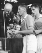  ??  ?? Jack Harding on the steps of the Hogan Stand after his All-Ireland final win.