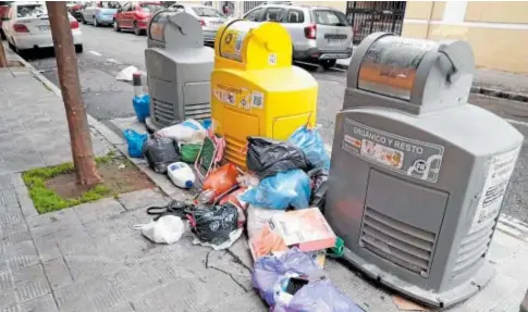  ?? // ABC ?? Los contenedor­es de recogida neumática en el barrio de Pino Montano