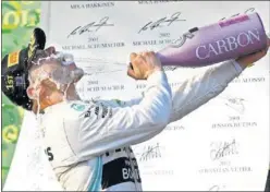  ??  ?? VICTORIA. Bottas fue el ganador de la primera carrera del año.