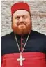  ??  ?? Syrisch-orthodoxer Metropolit von Mossul, Nicodemos Daoud Matti Sharaf