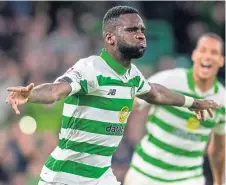  ??  ?? Celtic striker Odsonne Edouard.