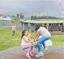  ??  ?? UVA Alegría, en El Poblado, se convirtió en un lugar para familias.