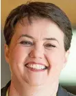  ??  ?? Ruth Davidson