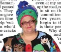  ??  ?? DEFIANT: Camila Batmanghel­idjh