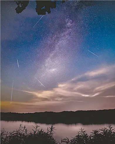  ?? | LUCIAN FLOREA ?? Meteoros de las Perseidas 2020, desde Utah, EE. UU.