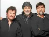  ?? SUBMITTED PHOTO ?? The group Alabama features Randy Owen, Teddy Gentry and Jeff Cook.