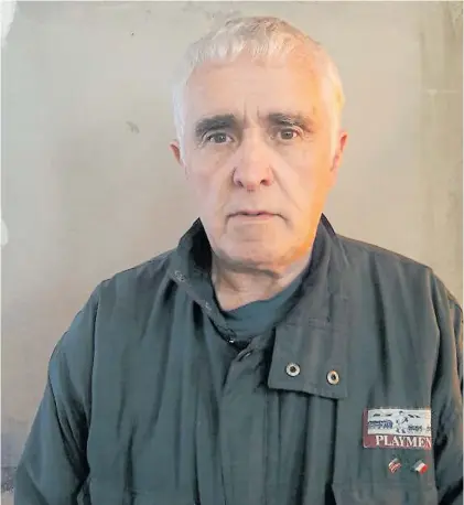  ??  ?? Final. Mario Enrique Agüero (63). Hacía 11 años que se había retirado de la Policía Bonaerense.