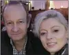  ??  ?? UKIP leader Henry Bolton and his girlfriend, Jo Marney.