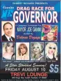  ?? Contribute­d photo ?? A campaign fundraiser for gubernator­ial hopeful Mayor Joe Ganim, billed as a “star-studded” drag show, was scheduled for Friday night in Fairfield.