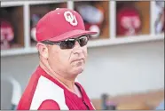  ?? [BRETT ROJO/ FOR THE TULSA WORLD] ?? Coach Skip Johnson's Oklahoma baseball team started the season with a three-game sweep over Cal Poly.