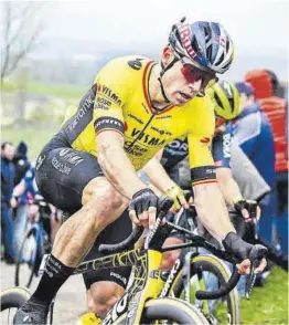  ?? Jasper Jacobs / AFP ?? El ciclista belga Wout van Aert.