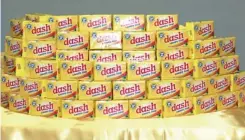  ??  ?? Dash Laundry Soap