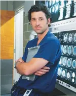  ??  ?? One of 2005’s “Sexiest Men Alive,” Derek Shepherd, M.D., aka Mcdreamy.